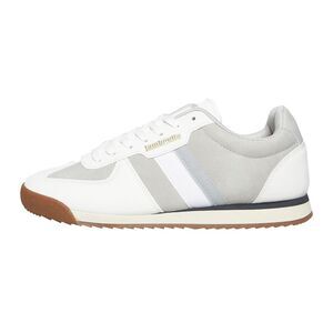 Lambretta Mens Diego Sneakers / White/Gray